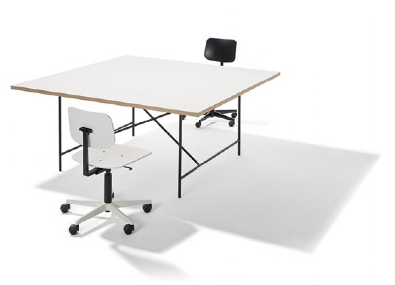 Frame for conference table Eiermann 1 square Richard Lampert White